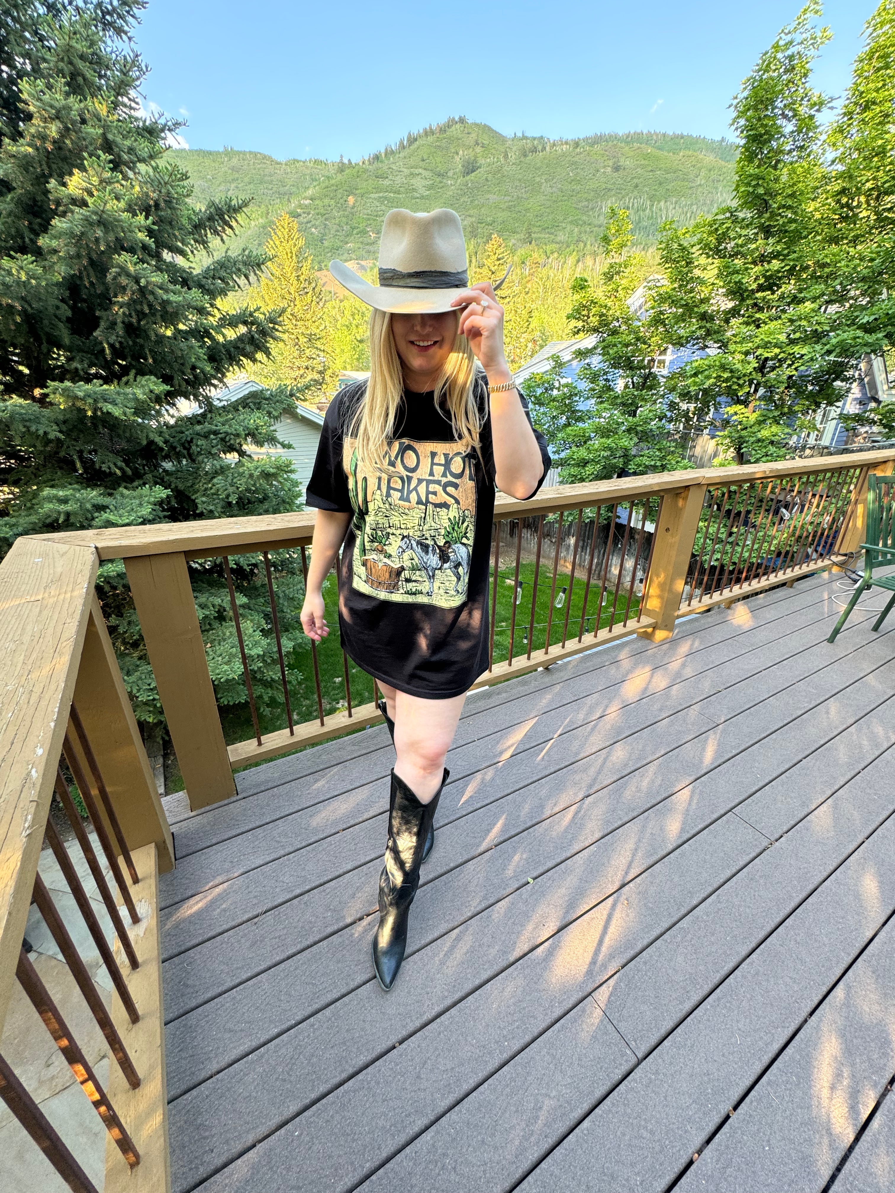 Desert Horse Black T-Shirt