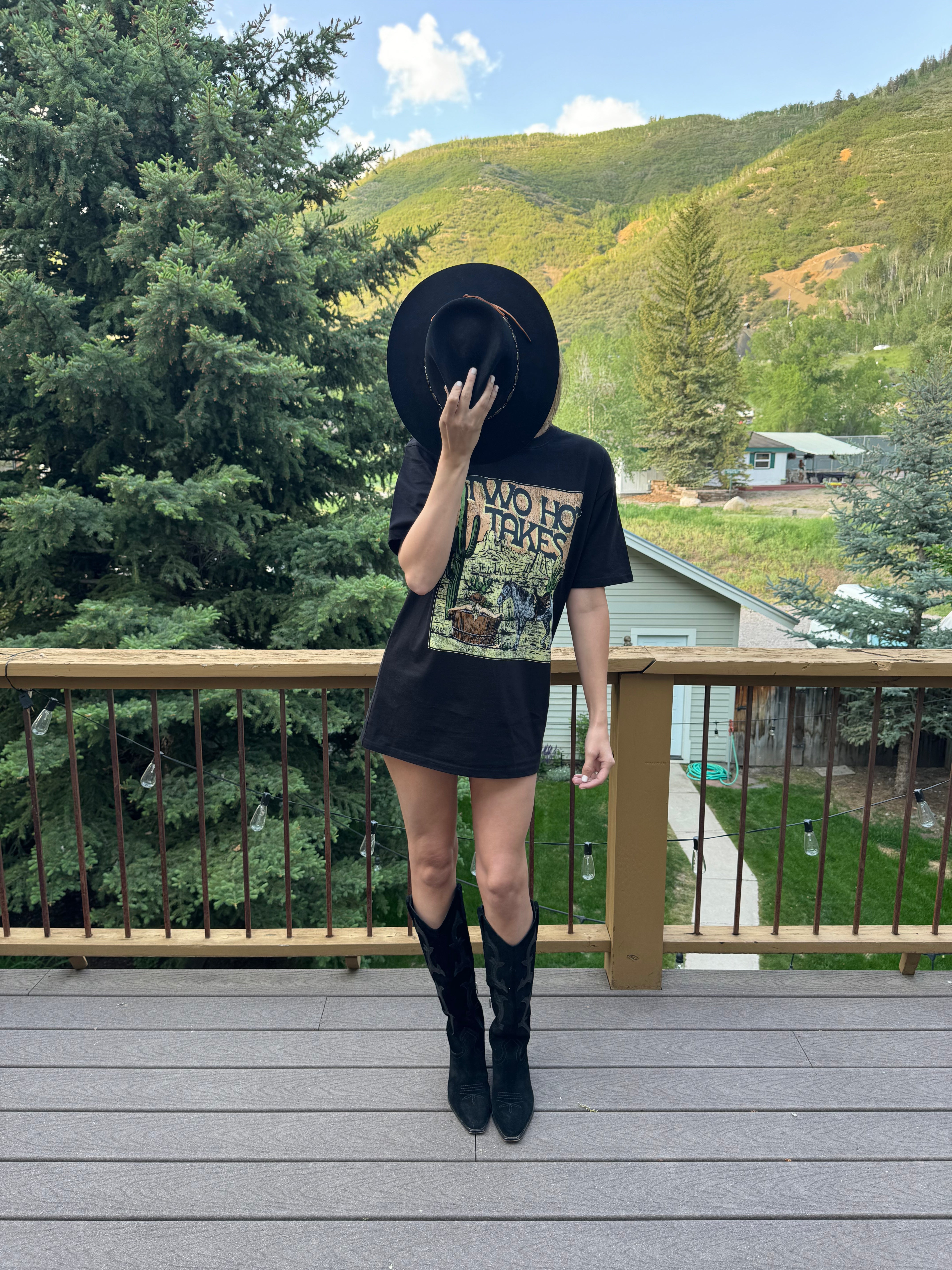 Desert Horse Black T-Shirt